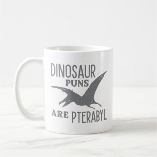 Dinosaur Puns zijn terabyl Koffiemok
