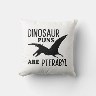 Dinosaur Puns zijn terabyl Kussen