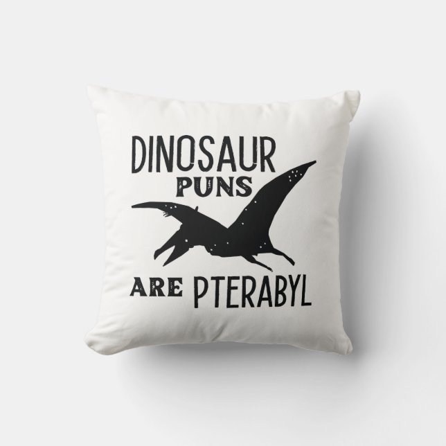 Dinosaur Puns zijn terabyl Kussen (Voorkant)