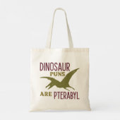 Dinosaur Puns zijn terabyl Tote Bag (Achterkant)
