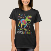 Dinosaur Puzzle Autism Awareness Embrace Differenc T-shirt (Voorkant)