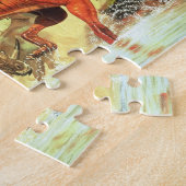 Dinosaur Puzzle Gorgosaur Styracosaur Gregory Paul Legpuzzel (Zijkant)