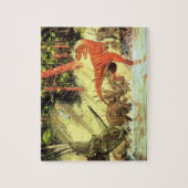 Dinosaur Puzzle Gorgosaur Styracosaur Gregory Paul Legpuzzel (Verticaal)