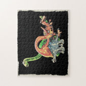 Dinosaur Puzzle Legpuzzel (Verticaal)