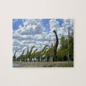 Dinosaur Puzzle Pleurocoelus Astrodon Gregory Paul Legpuzzel (Horizontaal)