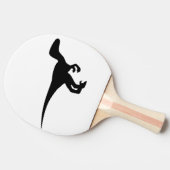 Dinosaur Raptor, Dino Design Tafeltennisbatje (Zijkant)