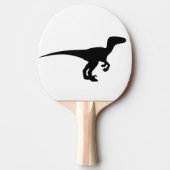 Dinosaur Raptor, Dino Design Tafeltennisbatje (Voorkant)