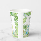 Dinosaur Rawr Het is een Boy Baby shower Papieren Bekers (Rechts)