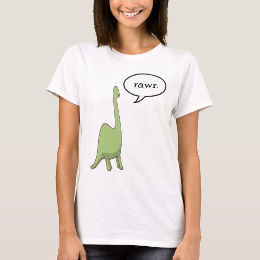 Dinosaur rawr. t-shirt (Voorkant)