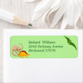 Dinosaur Return Address Label (Insitu)