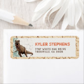 Dinosaur Return Address Labels (Insitu)