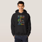 Dinosaur Riding Monster Truck I'm Ready To Crush P Hoodie (Voorkant volledig)