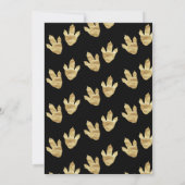 Dinosaur Roar Birthday Party Kaart (Achterkant)