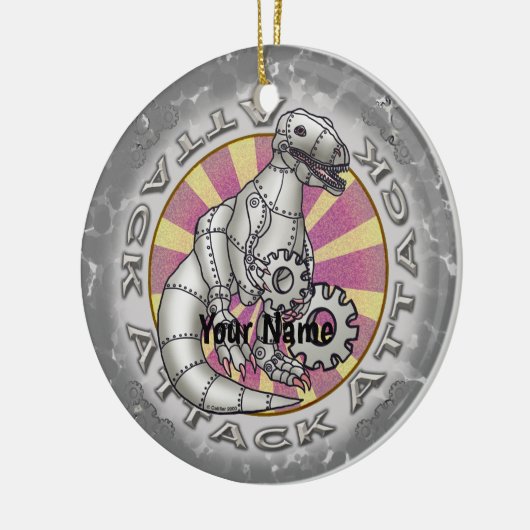 Dinosaur Robot ornament (Links)