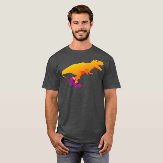 Dinosaur Roller-Schaatsen Inline-Schaatsen Funny T T-shirt (Voorkant volledig)