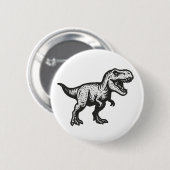Dinosaur Ronde Button 5,7 Cm (Voorkant /achterkant)