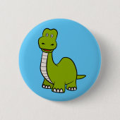 Dinosaur Ronde Button 5,7 Cm (Voorkant)
