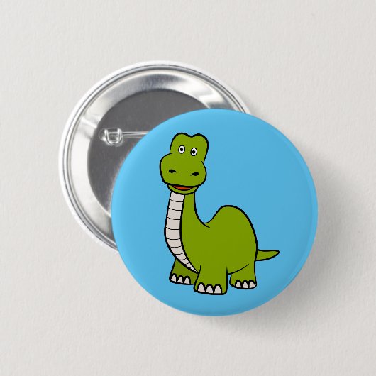 Dinosaur Ronde Button 5,7 Cm (Voorkant /achterkant)