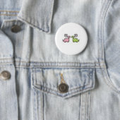 Dinosaur Ronde Button 5,7 Cm (In situ)