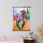 Dinosaur rotsen  hangend wandkleed (Slaapkamer)
