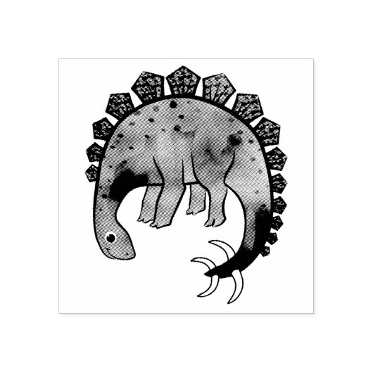 Dinosaur Rubberstempel (Afrduk)