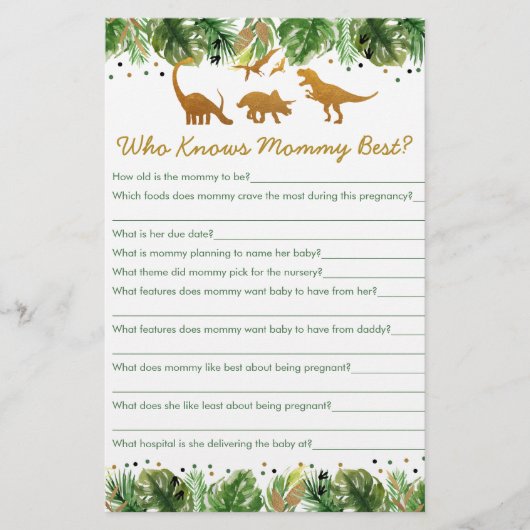 Dinosaur Safari die mama het beste spel kent (Voorkant)