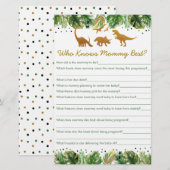 Dinosaur Safari die mama het beste spel kent (Voorkant / Achterkant)