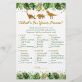 Dinosaur Safari Wat zit er in je paardenschoeisel? (Voorkant)