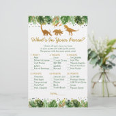 Dinosaur Safari Wat zit er in je paardenschoeisel? (Staand voorkant)