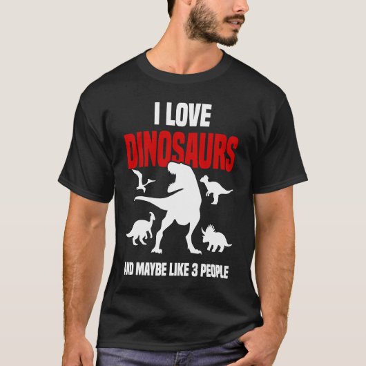Dinosaur  Sarcastic Paleontology Rex  Dinosaurs T-shirt (Voorkant)