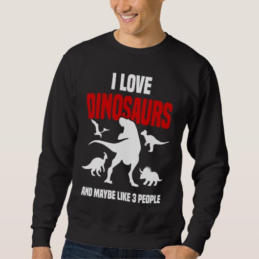 Dinosaur  Sarcastic Paleontology Rex  Dinosaurs Trui (Voorkant)