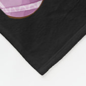 Dinosaur Say Happy Easter Premium Tri-blend  Fleece Deken (Hoek)