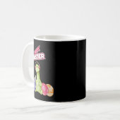 Dinosaur Say Happy Easter Premium Tri-blend  Koffiemok (Voorkant links)