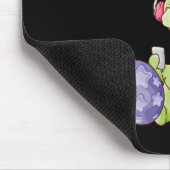 Dinosaur Say Happy Easter Premium Tri-blend Muismat (Hoek)