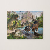 Dinosaur Scene Legpuzzel (Horizontaal)