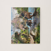 Dinosaur Scene Legpuzzel (Verticaal)