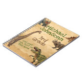Dinosaur-schoollaptop Notitieboek (Linkerzijde)