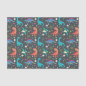 Dinosaur Seamless Pattern, Dinosaur Seamless Patte Tissuepapier (Voorkant)