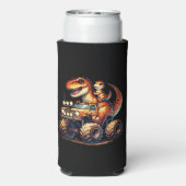 Dinosaur  seltzer blikjeskoeler (Seltzer Achterkant)