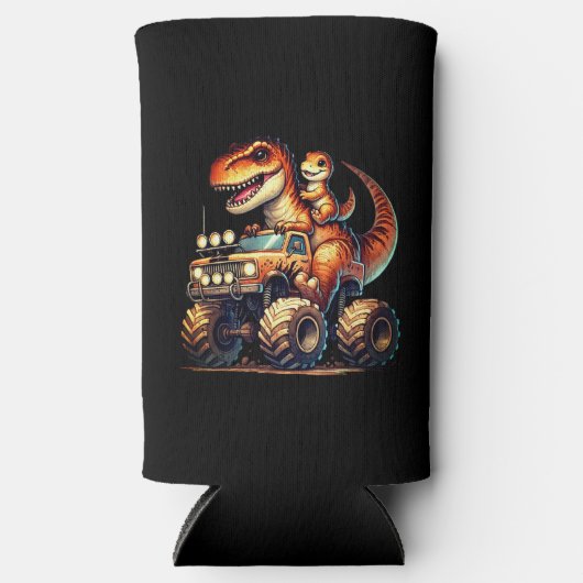 Dinosaur  seltzer blikjeskoeler (Voorkant)