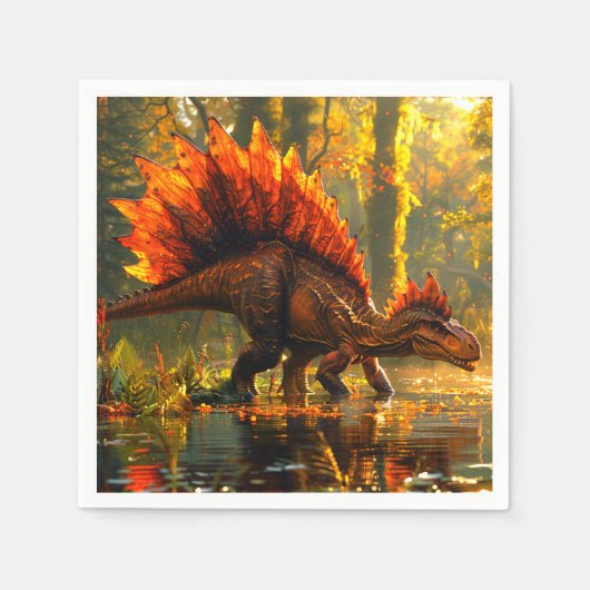 Dinosaur Servet (Voorkant)