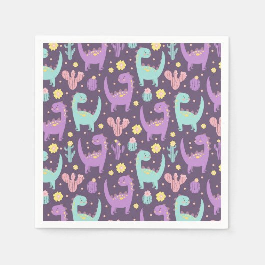 Dinosaur Servet (Voorkant)