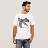 Dinosaur Shirt Dilophosaurus Gregory Paul (Voorkant volledig)