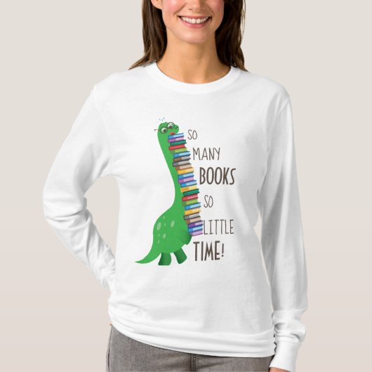 Dinosaur Shirt Gift Ideas for Book Lovers (Voorkant)