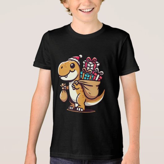 Dinosaur shirt voor jongens en meisjes (Voorkant)
