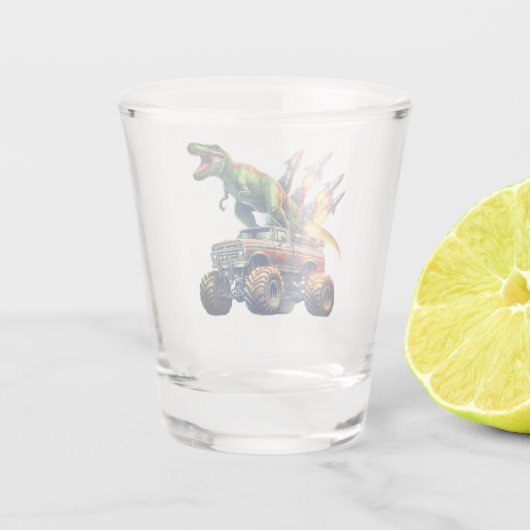 Dinosaur  shot glas (Achterkant)