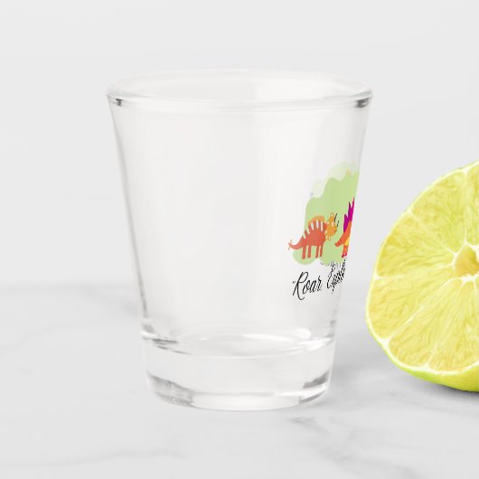 Dinosaur Shot Glas (Links)