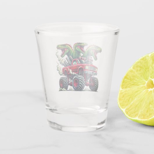 Dinosaur shot glas (Achterkant)