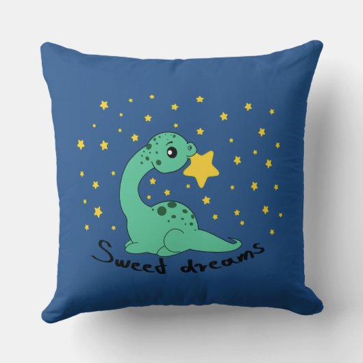 Dinosaur - Sierkussen 20x20 (Achterkant)