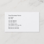 Dinosaur Silhouette Visitekaartjes (Achterkant)